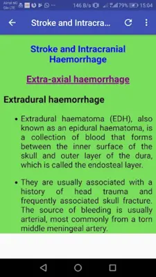 CT Brain Basic Interpretation android App screenshot 2