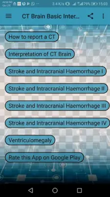 CT Brain Basic Interpretation android App screenshot 5