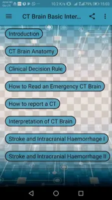 CT Brain Basic Interpretation android App screenshot 6